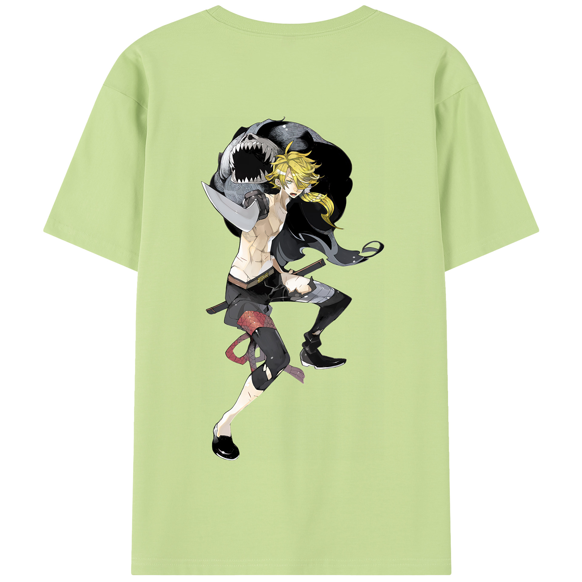 （画像用） 刀剣乱舞 Touken Ranbu 綿100％半袖Tシャツ（背面プリント）